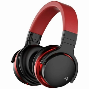 COWIN E7 Bluetooth Headphones Active Noise Cancelling Headphones Wireless over Ear with Microphone Deep Bass Comfortable Protein Earpads 30 Hours Playtime for Travel Work Black bone conduction headphones, kids headphones