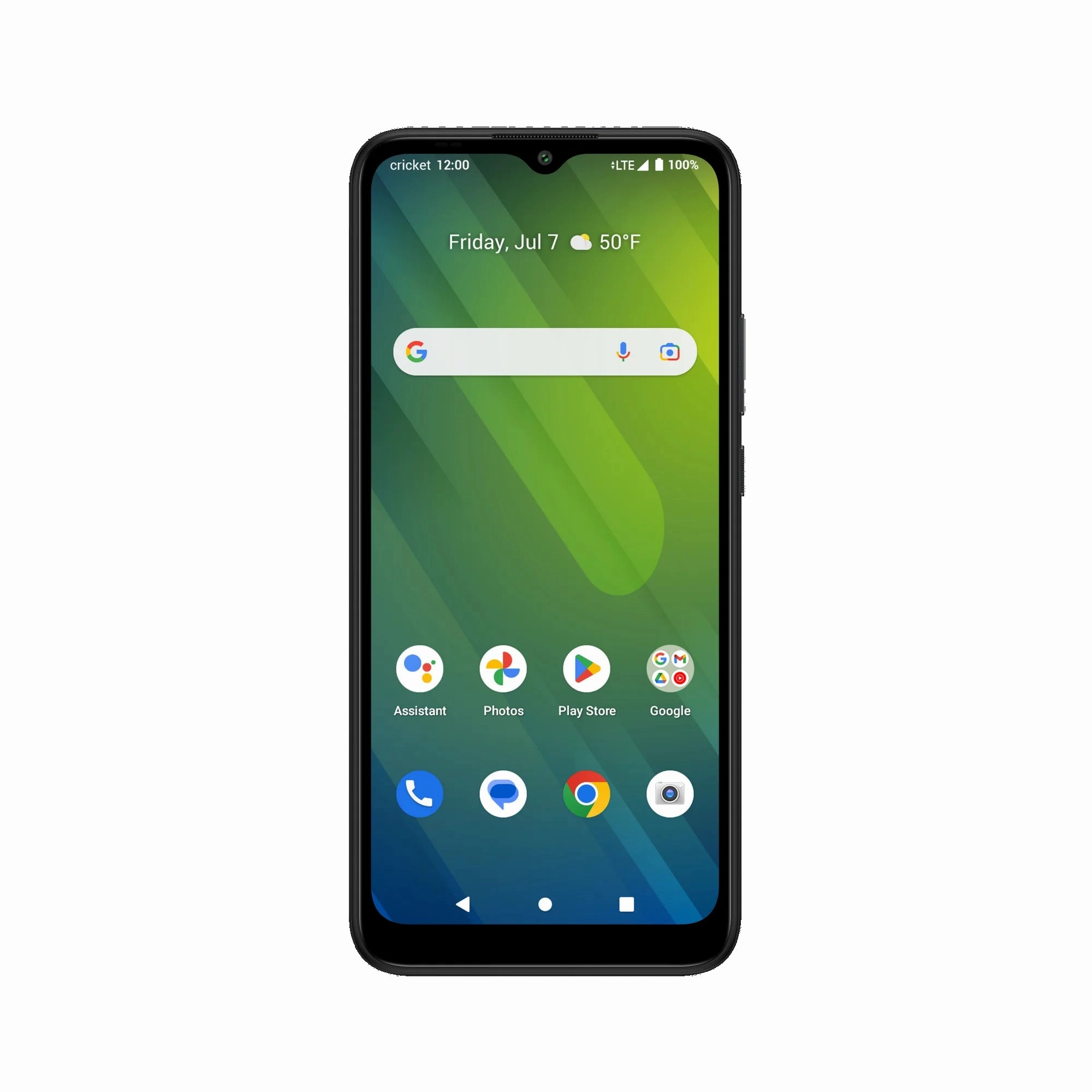 Cricket DEMN5030 Wireless Icon 5 6.5'' 4G LTE 3GB RAM 32GB Storage 2.0GHz Quad-core processor Prepaid Smartphone, Black Pearl Cell Phone
