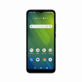 Cricket DEMN5030 Wireless Icon 5 6.5'' 4G LTE 3GB RAM 32GB Storage 2.0GHz Quad-core processor Prepaid Smartphone, Black Pearl Cell Phone