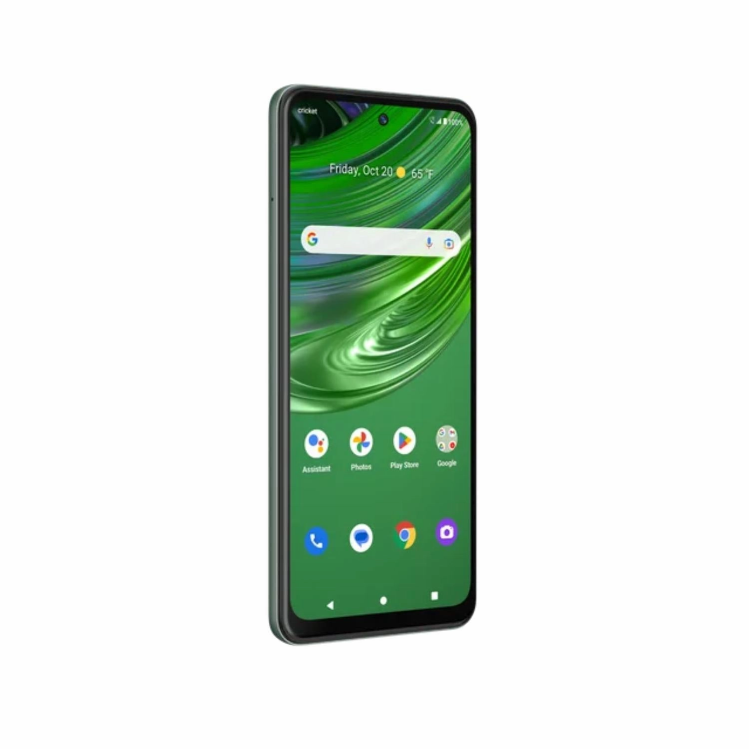 Cricket U680AC Prepaid Smartphone Wireless Outlast 64GB 4GB RAM Cosmic Green