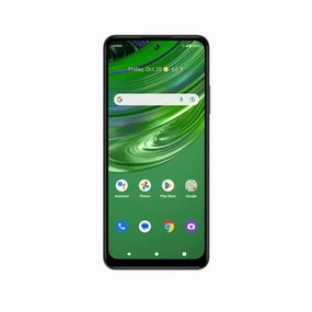 Cricket U680AC Prepaid Smartphone Wireless Outlast 64GB 4GB RAM Cosmic Green Cell Phone