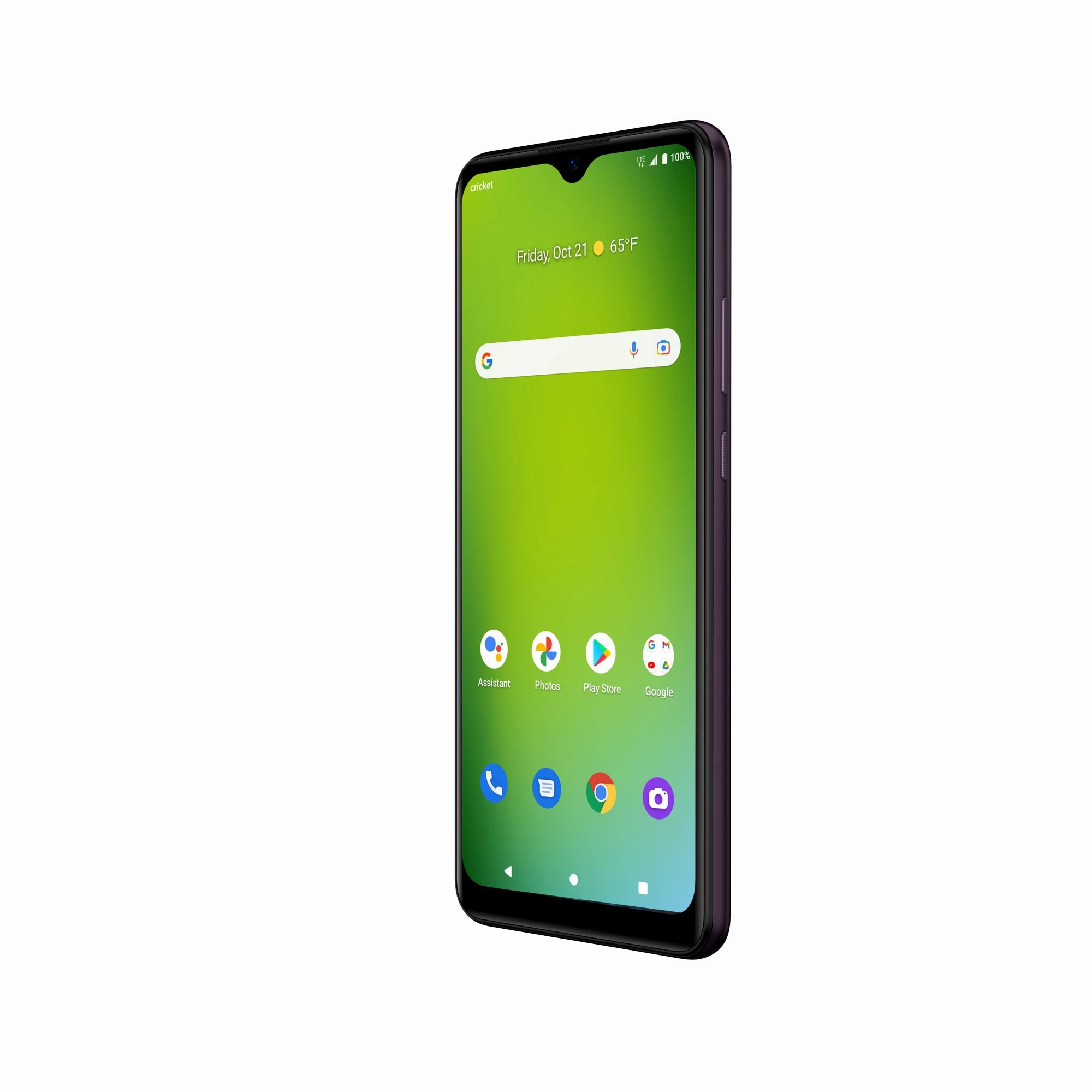Cricket Wireless DEMN5021 Ovation 3, 32GB, Midnight Plum Prepaid Smartphone