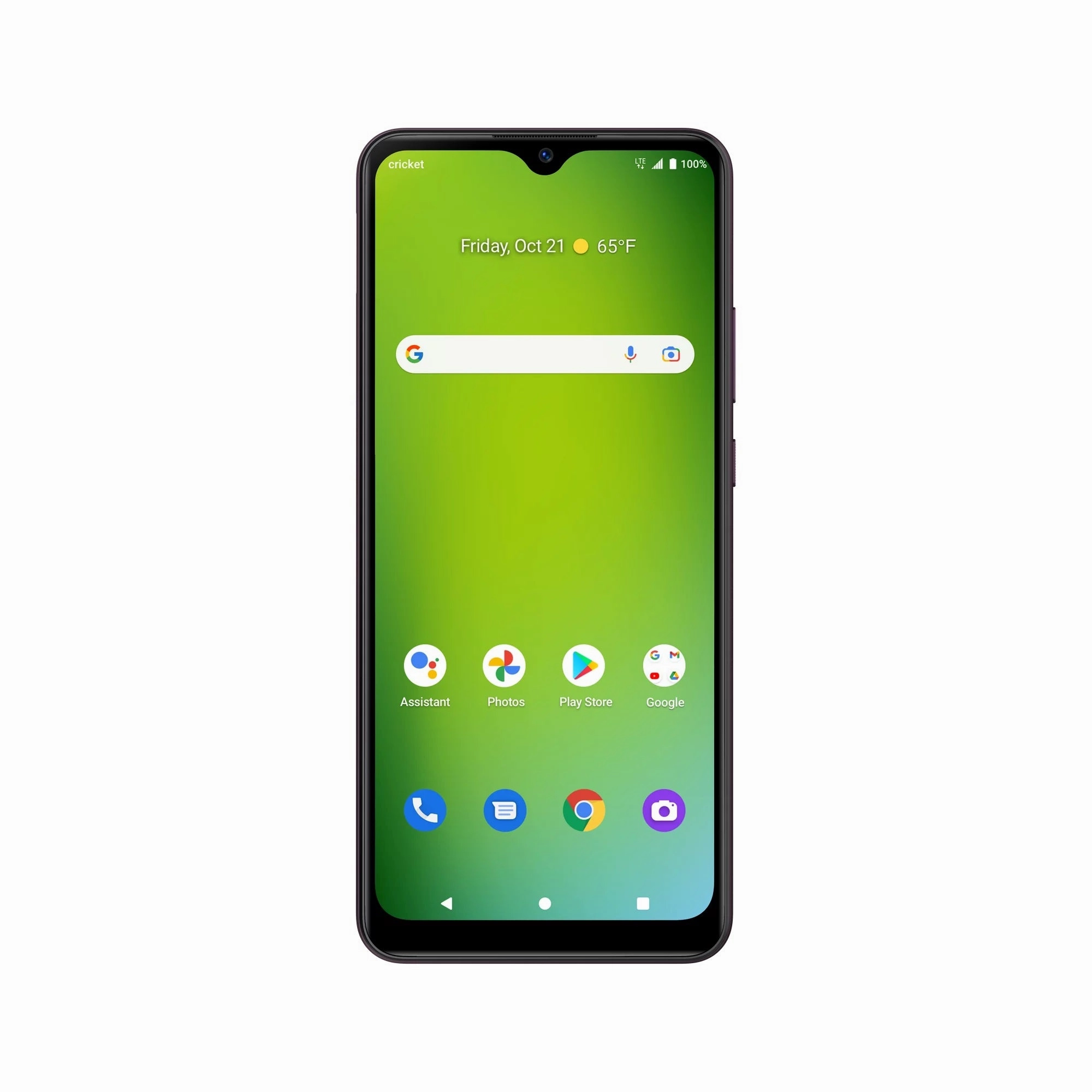 Cricket Wireless DEMN5021 Ovation 3, 32GB, Midnight Plum Prepaid Smartphone Cell Phone