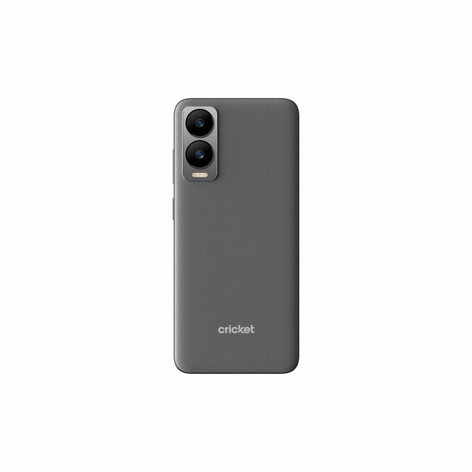 Cricket Wireless DEMN5043 Debut S3 6.5'' 4G LTE 4GB RAM 64GB Storage 2.2 GHz Processor Speed Cricket Wireless Prepaid Smartphone, Anchor Gray