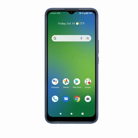 Cricket Wireless Innovate E 5G LTE Cricket Wireless Prepaid Smartphone - Lightning Blue Cell Phone