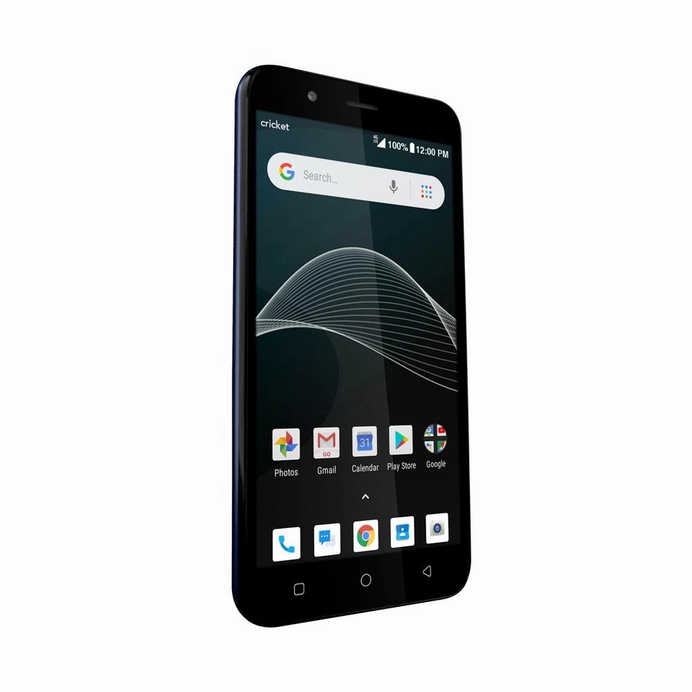 Cricket Wireless QS5509A Cricket Vision with 16GB Prepaid Cell Phone - Blue