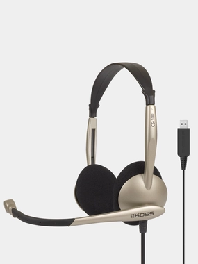 CS100 USB gaming headphones, noise cancelling earbuds