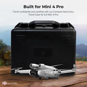 Deco Essentials Compact Hard Carry Travel Case for DJI Mini 4 Pro dji air 3