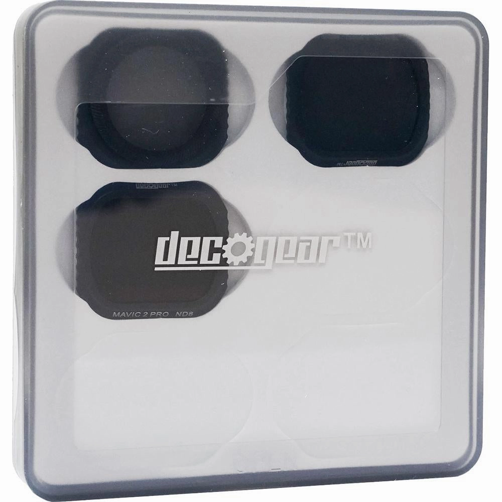 Deco Gear 3-Piece Filter Kit (CPL ND4 ND8) for Camera on the DJI Mavic 2 Pro - Open Box