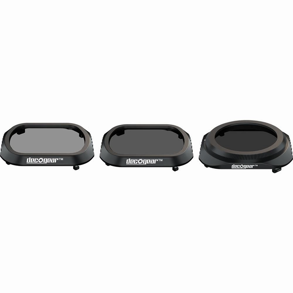 Deco Gear 3-Piece Filter Kit (CPL ND4 ND8) for Camera on the DJI Mavic 2 Pro - Open Box
