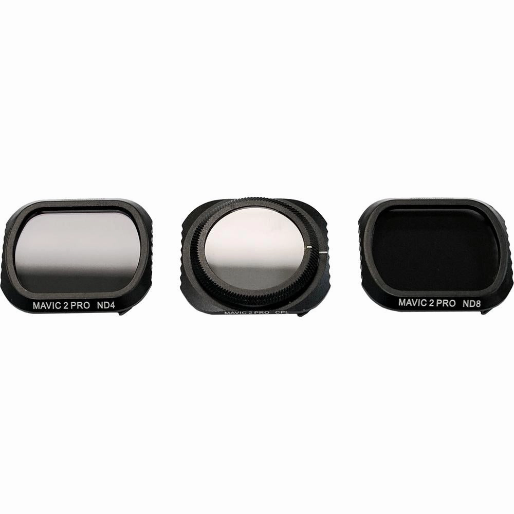 Deco Gear 3-Piece Filter Kit (CPL ND4 ND8) for Camera on the DJI Mavic 2 Pro - Open Box