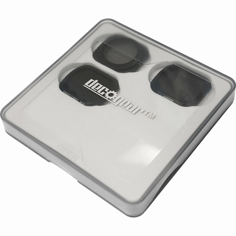 Deco Gear 3-Piece Filter Kit (CPL ND4 ND8) for Camera on the DJI Mavic 2 Pro - Open Box