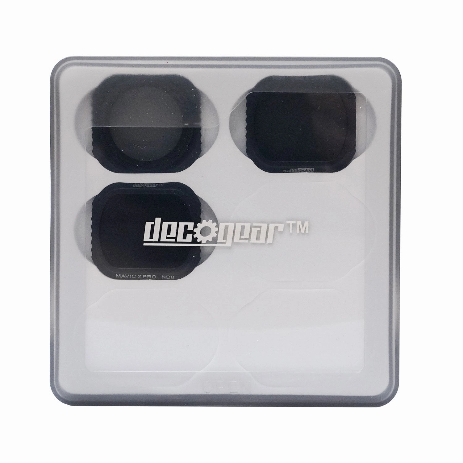Deco Gear 3-Piece Filter Kit (CPL ND4 ND8) for Camera on The DJI Mavic 2 Pro