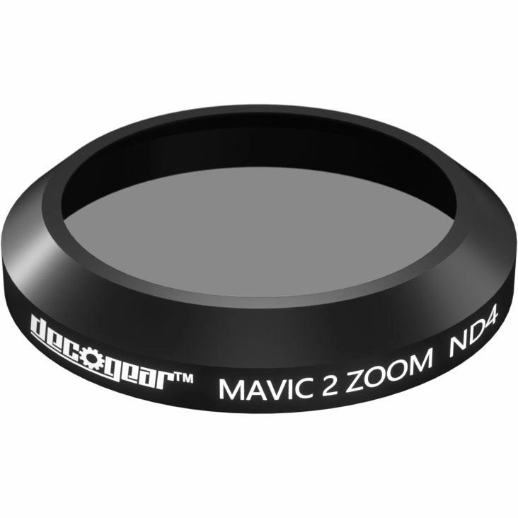 Deco Gear 3-Piece Filter Kit (CPL ND4 ND8) for Camera on The DJI Mavic 2 Zoom Drone