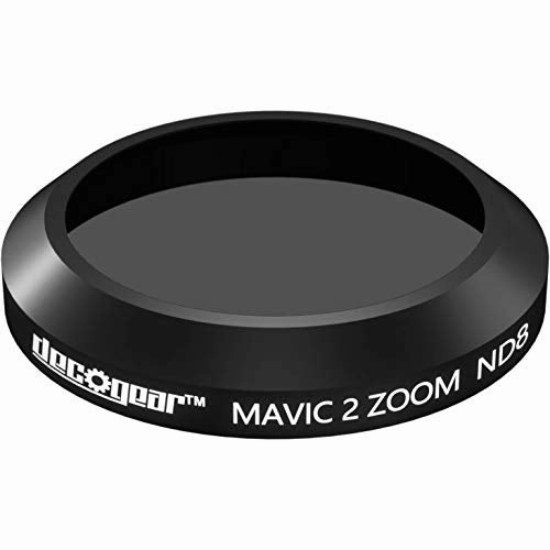 Deco Gear 3-Piece Filter Kit (CPL ND4 ND8) for Camera on The DJI Mavic 2 Zoom Drone