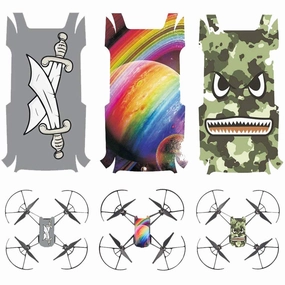 Deco Gear DJI Tello Body Skin Decals - Pack of 3 dji air 3