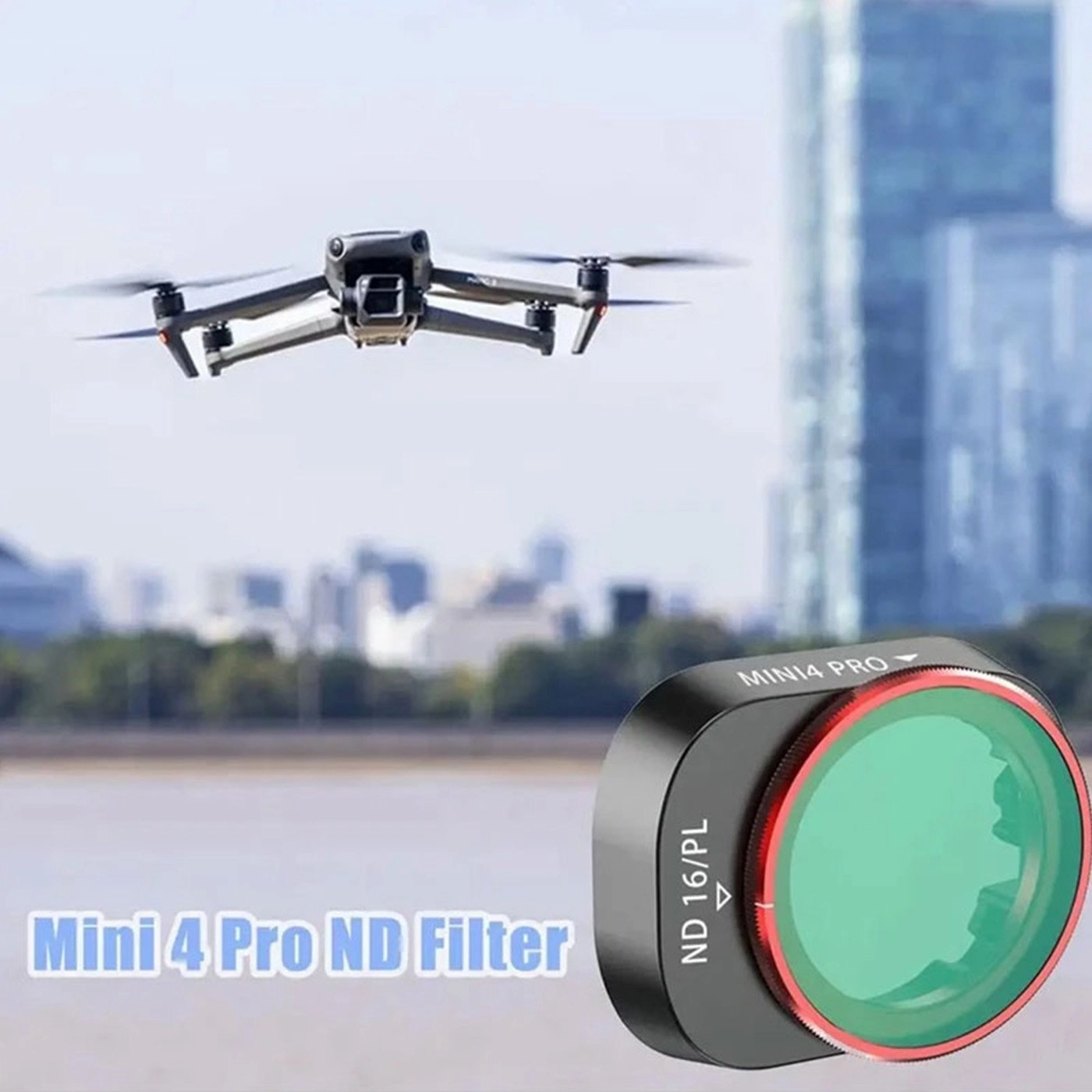 Deco Photo DJI Mini 4 Pro Filters, ND 8, ND 16, ND 32, ND 64, ND 128, ND 256, 6-Pack dji air 3