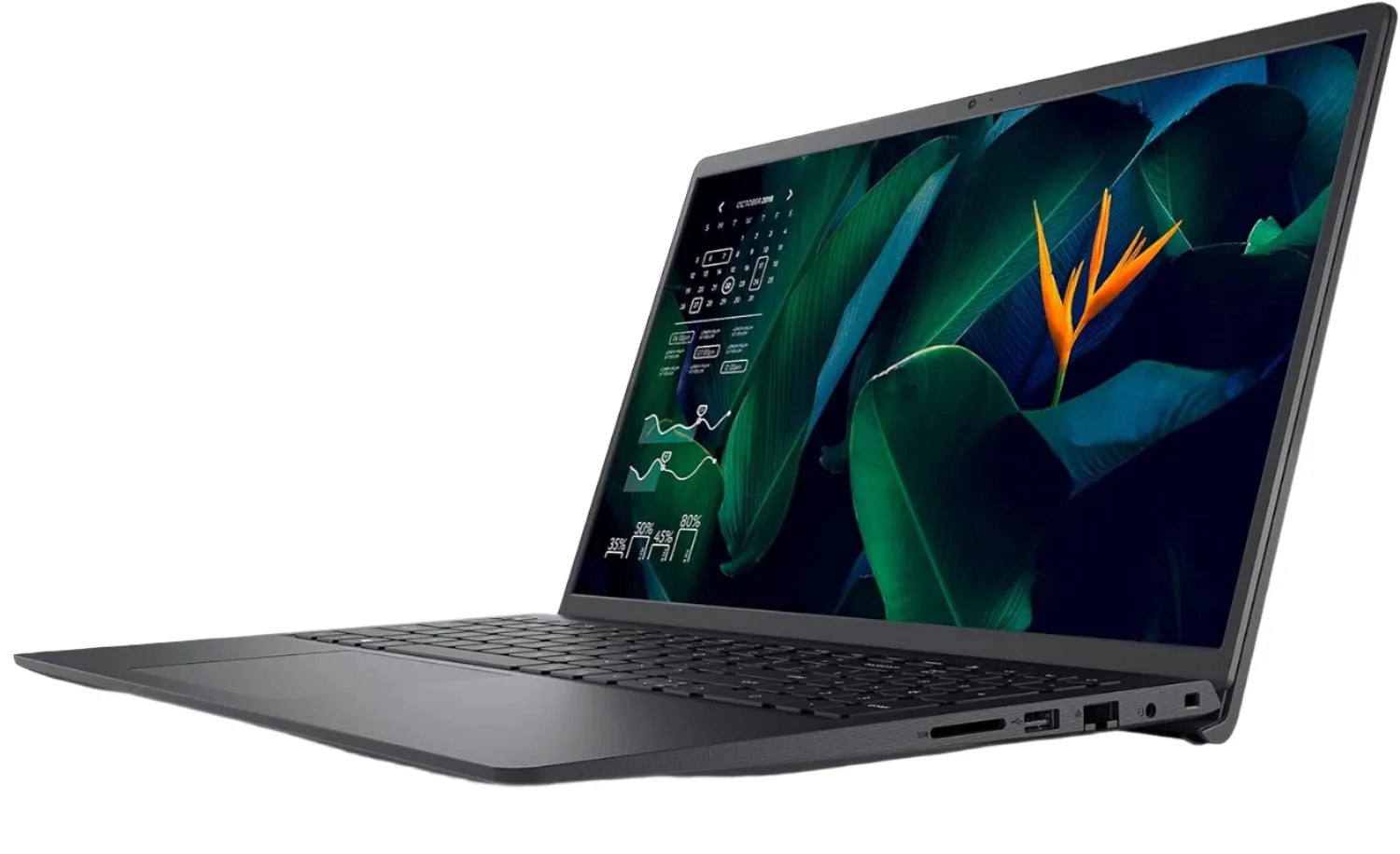 Dell Amd Ryzen 5 3450U, 8GB & 512GB SSD, 15.6Inch, Black