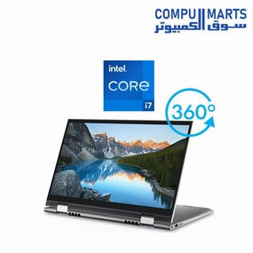 DELL Inspiron 14-5410 2-in-1 X360 Laptop - Intel Core I7-1195G7 - 16GB RAM - 512GB SSD  - Nvidia MX350 2GB- 14-inch FHD Touch - Windows 11 - Silver mini pc,computer