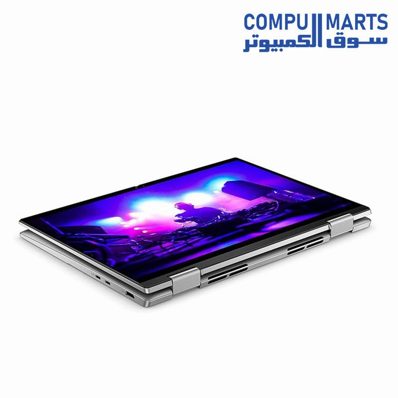 Dell Inspiron 14-7430 2n1 X360 Laptop - 13th Intel Core i7-1355U 10 Cores, 16GB DDR5 RAM, 1TB SSD, Intel Iris Graphics, 14" FHD (1920x1200) Touch, Backlit KB, FinderPrint, windows 11 - Silver