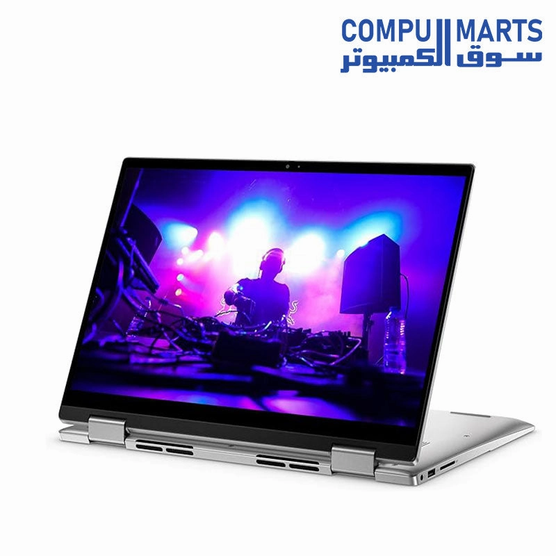 Dell Inspiron 14-7430 2n1 X360 Laptop - 13th Intel Core i7-1355U 10 Cores, 16GB DDR5 RAM, 1TB SSD, Intel Iris Graphics, 14" FHD (1920x1200) Touch, Backlit KB, FinderPrint, windows 11 - Silver