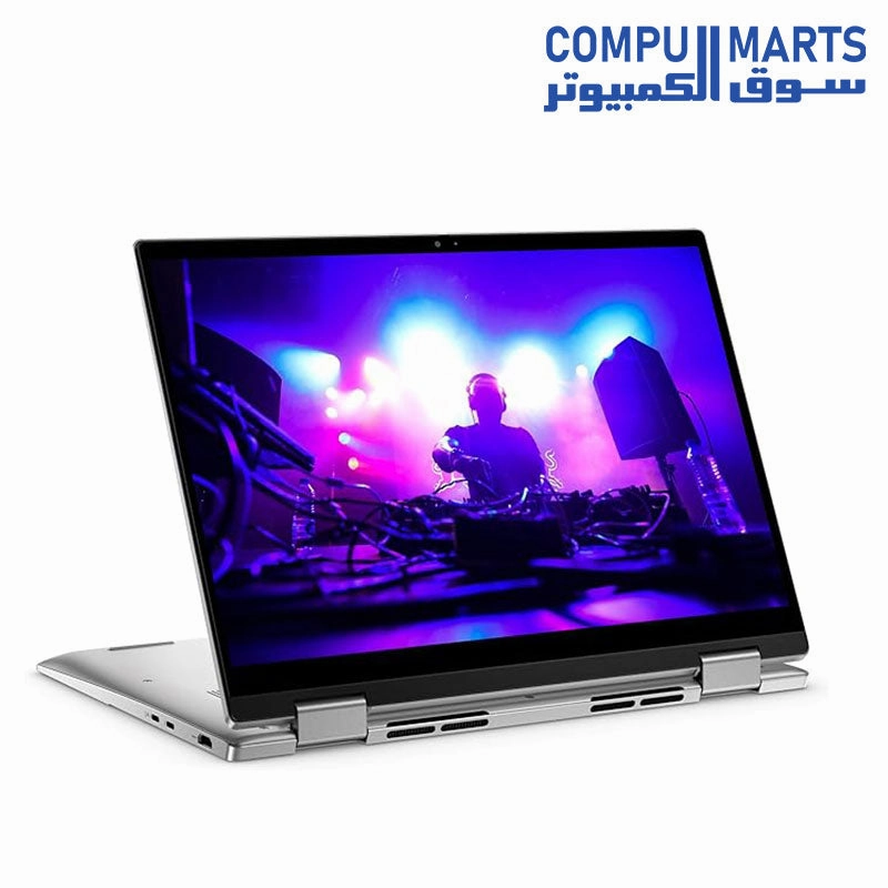 Dell Inspiron 14-7430 2n1 X360 Laptop - 13th Intel Core i7-1355U 10 Cores, 16GB DDR5 RAM, 1TB SSD, Intel Iris Graphics, 14" FHD (1920x1200) Touch, Backlit KB, FinderPrint, windows 11 - Silver
