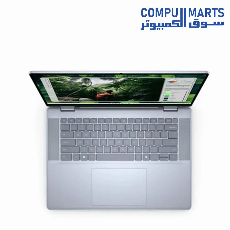 Dell Inspiron 16 7640 2-in-1 laptop Intel Core Ultra 7 155H 1TB SSD 16GB Ram Intel Arc Graphics  14"FHD win11-ice blue