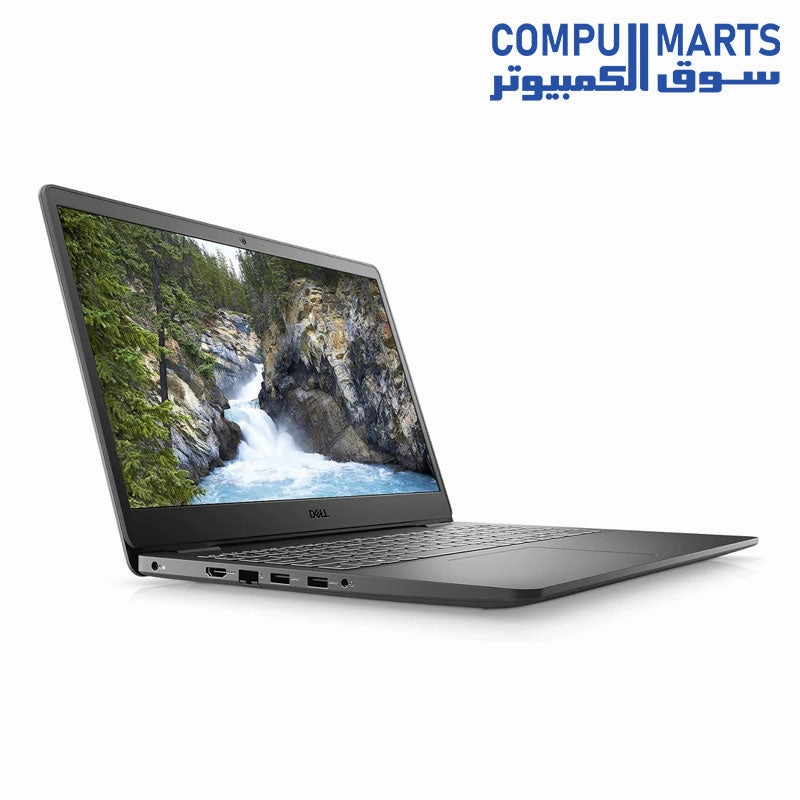 Dell Vostro 3510 laptop - 11th Intel core i5-1135G7, 8 GB RAM, 256 GB SSD, Intel Iris Xe Graphics, 15.6" HD TN 220 nits Anti-glare, DOS - Carbon Black