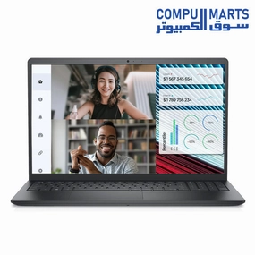 Dell Vostro 3520 Laptop - 12th Intel Core i5-1235U 10-Cores, 4GB RAM, 256GB SSD, Intel UHD Graphics, 15.6" FHD (1920 x 1080) 120Hz 250 nits Anti-Glare, Ubuntu - Carbon Black mini pc,computer
