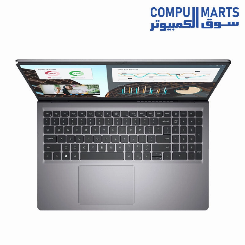 DELL Vostro 3530-13th Intel Core i3-1305U, 8GB RAM, 512GB SSD, Intel UHD Graphics,15.6" FHD (1920 x 1080) 120Hz 250nits Anti-Glare- Carbon Black