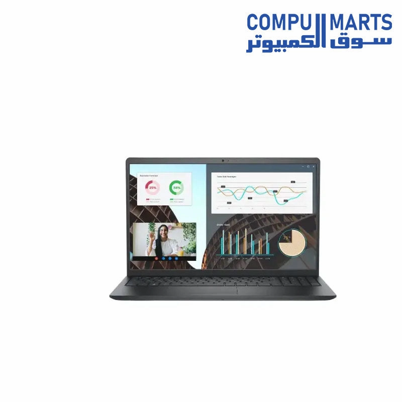 Dell Vostro 3530 Intel Core i5-1334U 512GB SSD 8GB Ram Intel UHD Graphics 15.6'' Inch FHD - Black mini pc,computer