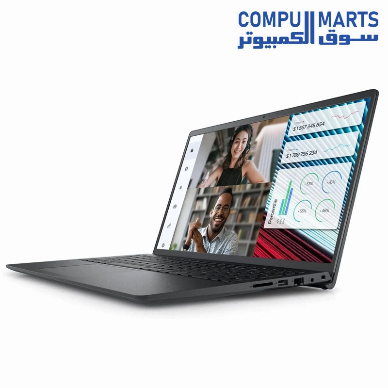 Dell Vostro 3530 Intel Core I7-1355U LAPTOP  8GB Ram  512GB SSD  Intel UHD Graphics -15.6 FHD  Ubuntu  Black