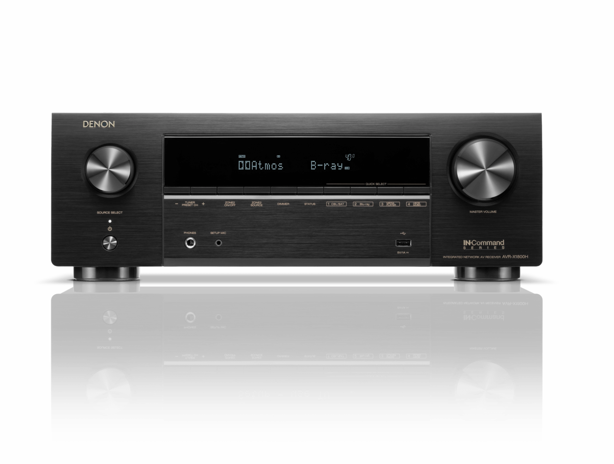 Denon AVR-X1800H AV Home Theater Receiver