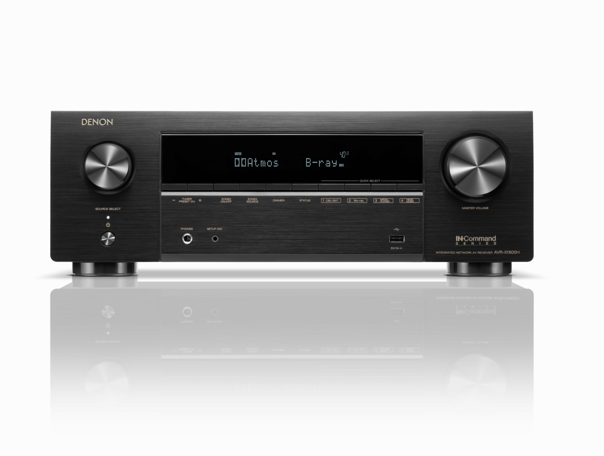 Denon AVR-X1800H AV Home Theater Receiver