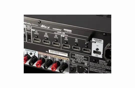 Denon AVR-X1800H AV Receiver with HEOS