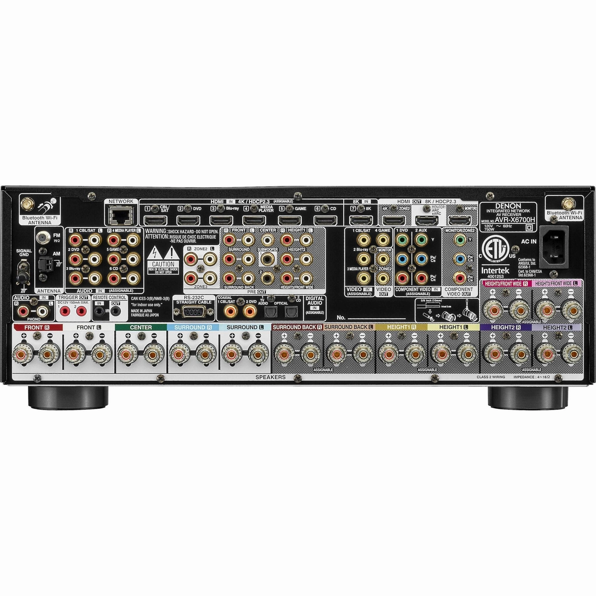 Denon AVR-X6700H AV Receiver