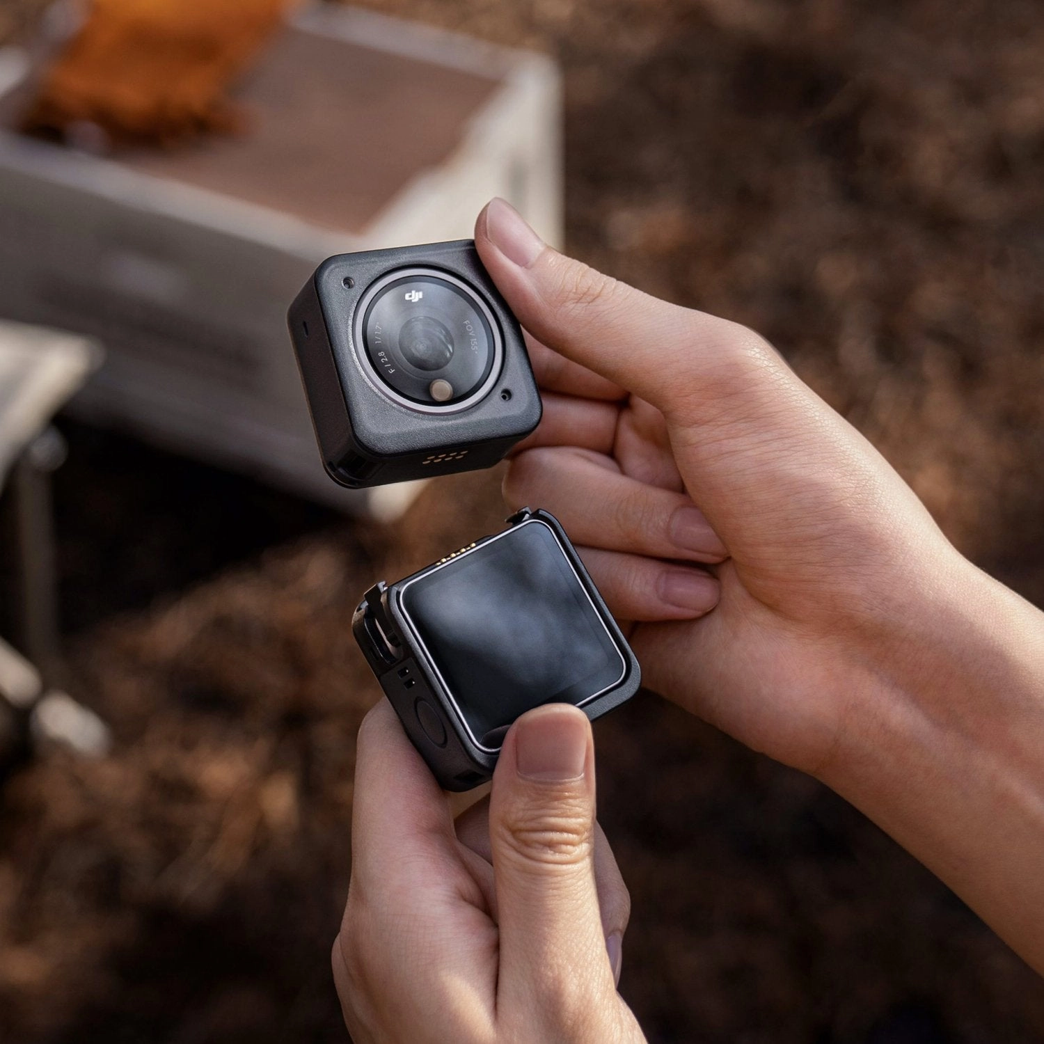 DJI Action 2 Magnetic Protective Case, Black (CP.OS.00000210.01)