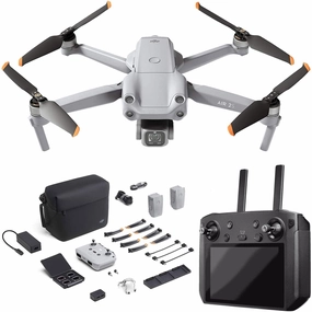 DJI Air 2S Drone Quadcopter Fly More Combo with Smart Controller - CP.MA.00000369.01 dji mini 3