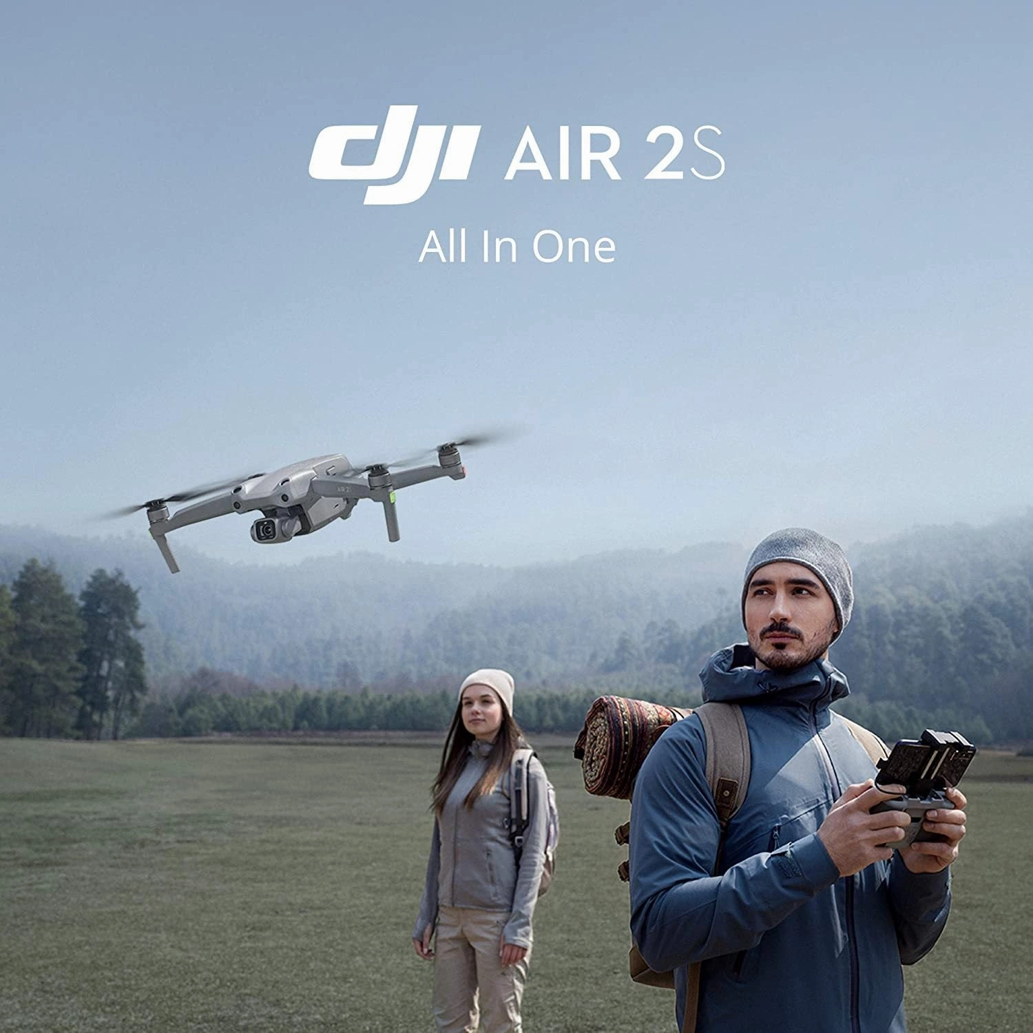DJI Air 2S Drone Quadcopter with 5.4K Video (Gray) - CP.MA.00000354.01