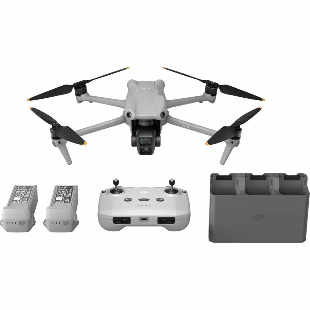 DJI Air 3 Fly More Combo w/ Drone, RC-N2 Remote Control, & Batteries, Open Box dji mini 3