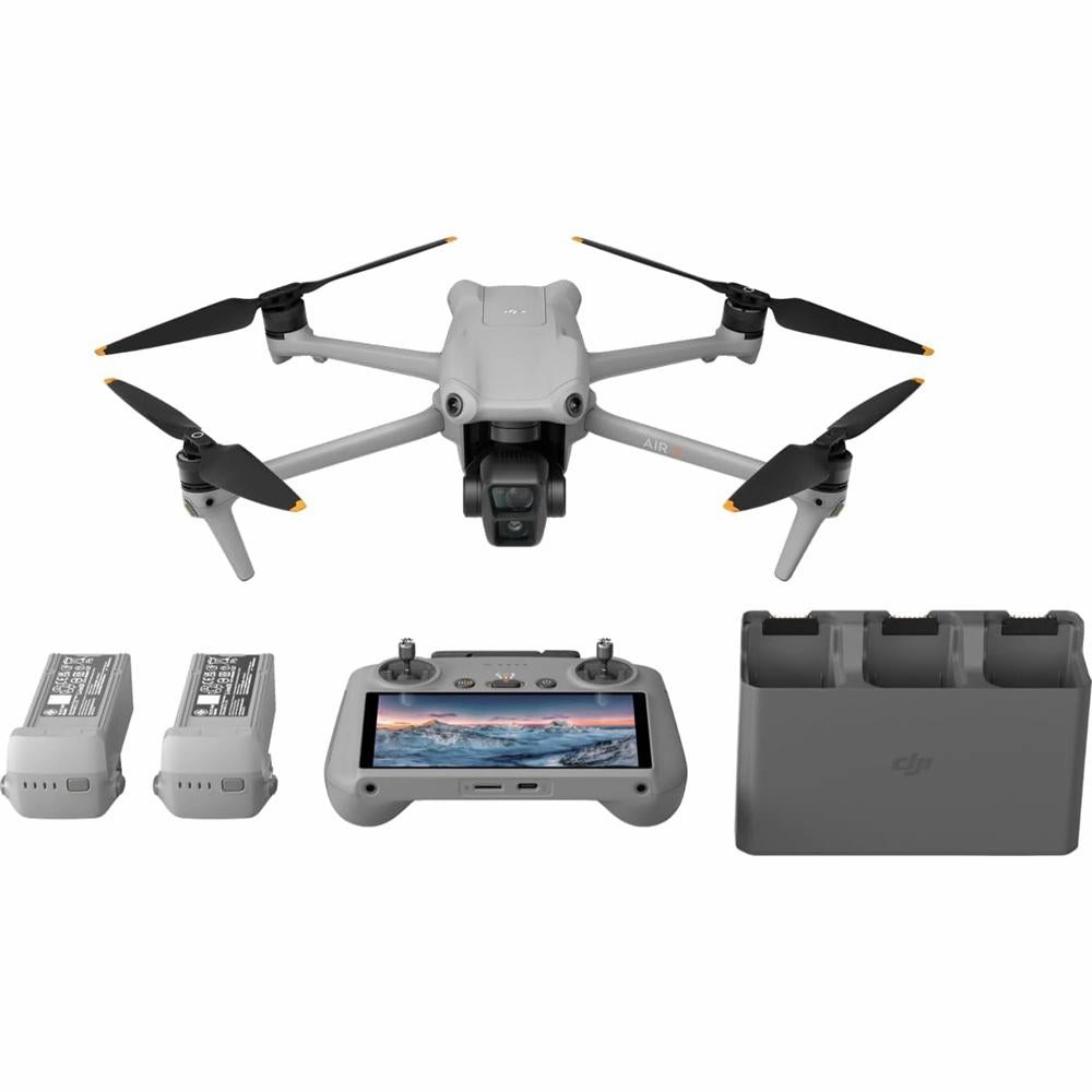 DJI Air 3 Fly More Combo with Dual-Camera Drone, RC2 Remote and Batteries - Open Box