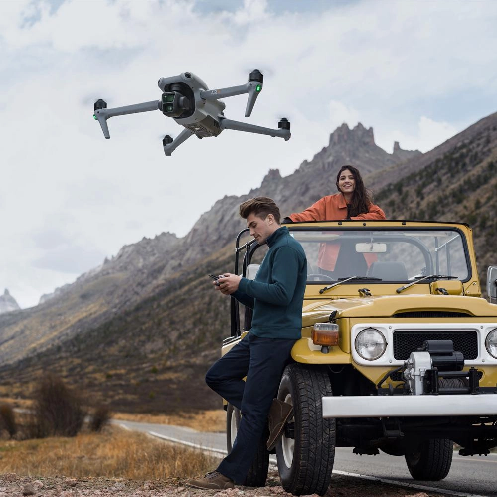 DJI Air 3 Fly More Combo with Dual-Camera Drone, RC2 Remote and Batteries - Open Box