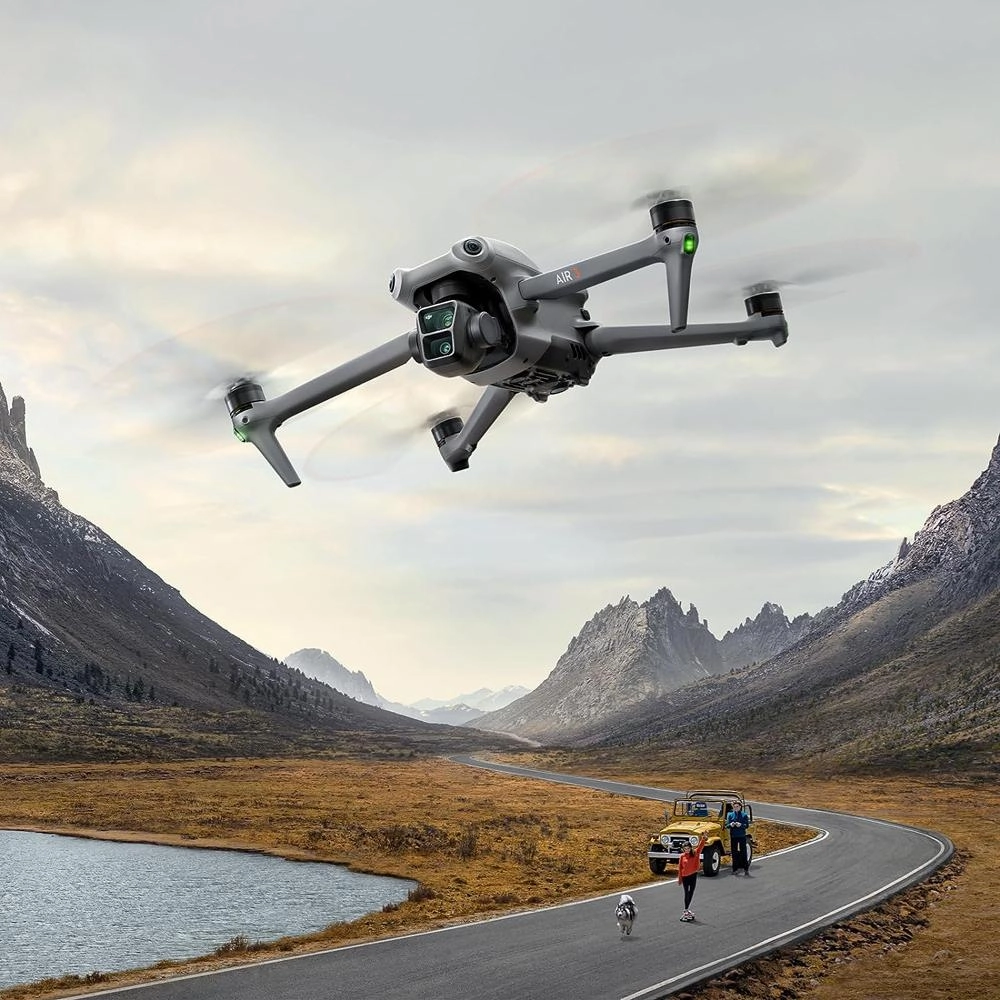 DJI Air 3 Fly More Combo with Dual-Camera Drone, RC2 Remote and Batteries - Open Box