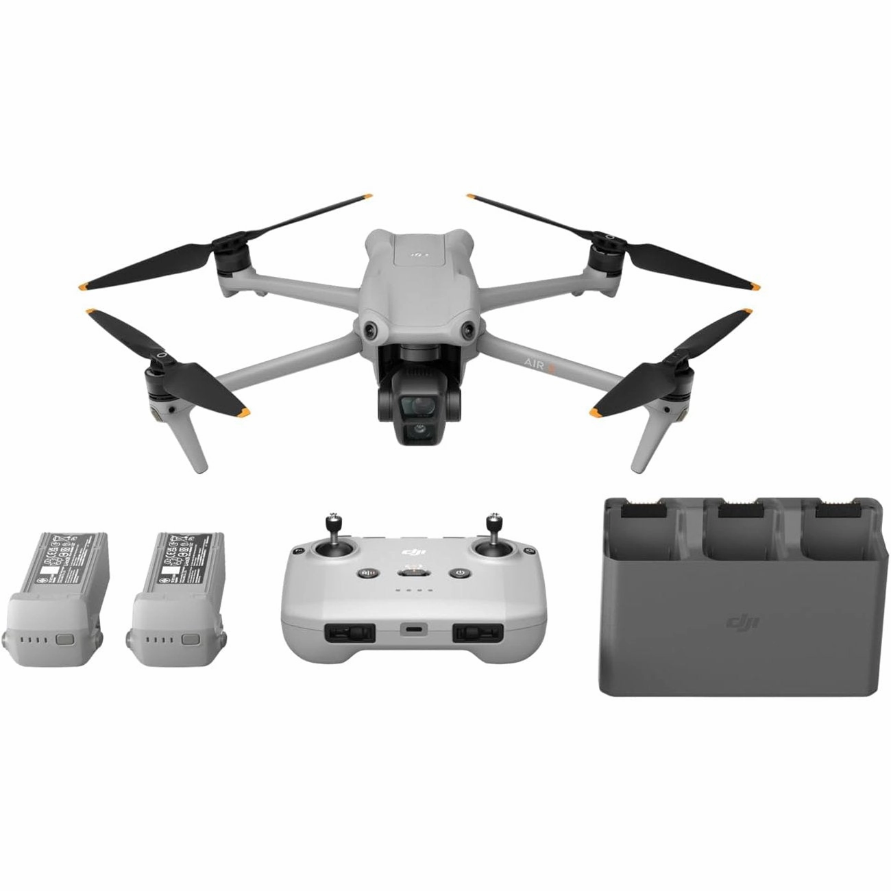 DJI Air 3 Fly More Combo with Dual-Camera Drone, RC-N2 Remote Control, and Batteries dji mini 3