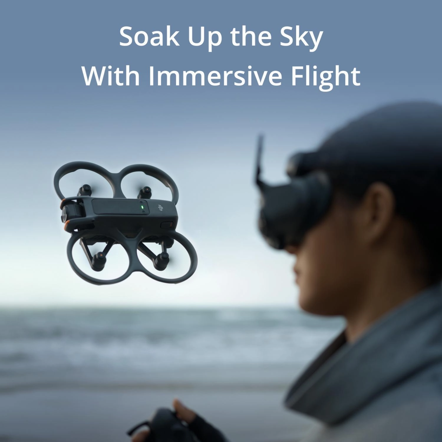 DJI Avata 2 Fly More Combo (3 Batteries) FPV Drone with Camera 4K