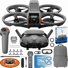 DJI Avata 2 FPV Drone 4K Fly More Combo (1 Battery)   DJI Care Refresh Bundle dji mini 3