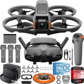 DJI Avata 2 FPV Drone Fly More Combo (3 Batteries)   Goggles 3   RC Motion 3 Bundle dji mini 3
