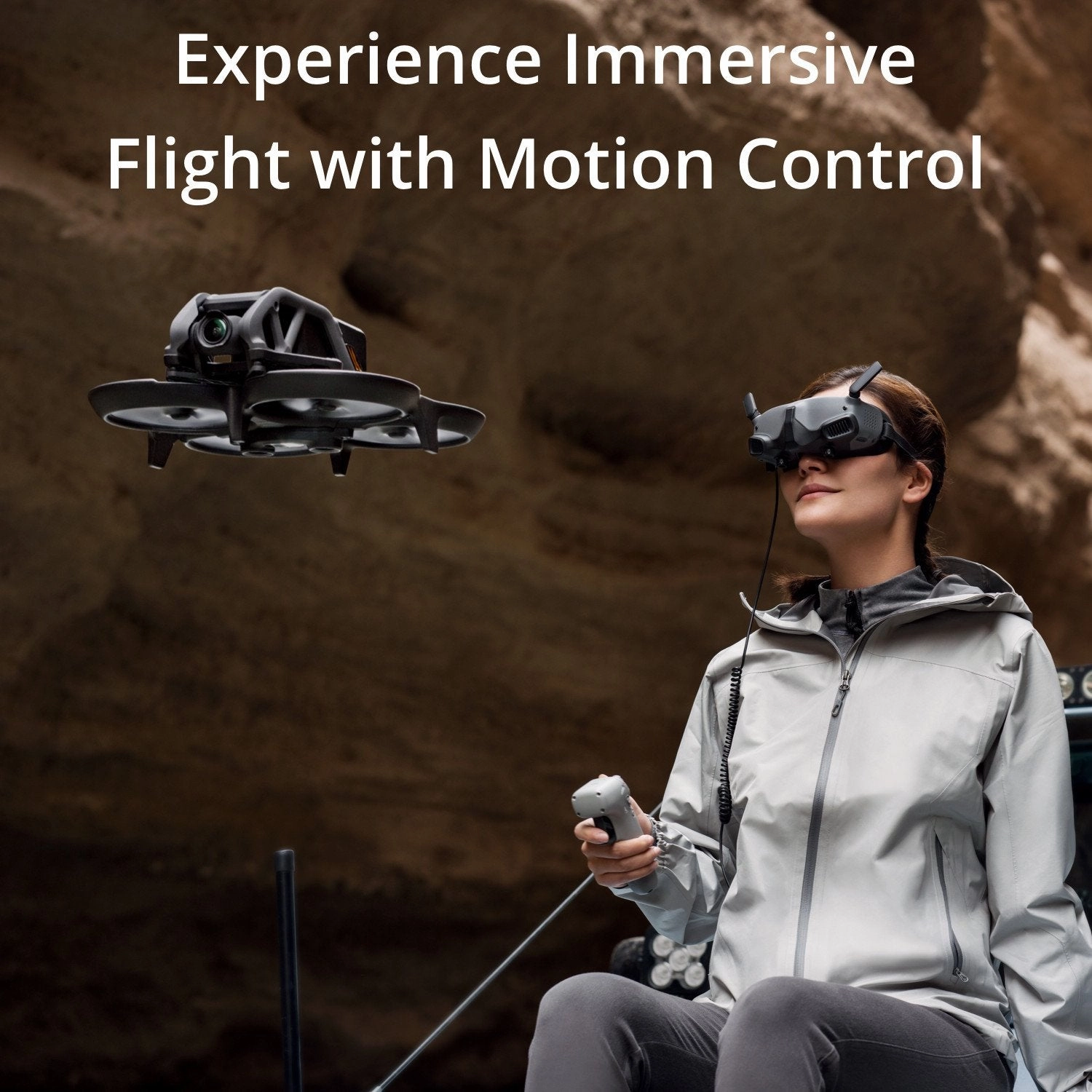 DJI Avata Drone Pro-View Combo with RC Motion 2   Goggles 2   Fly More Kit Bundle