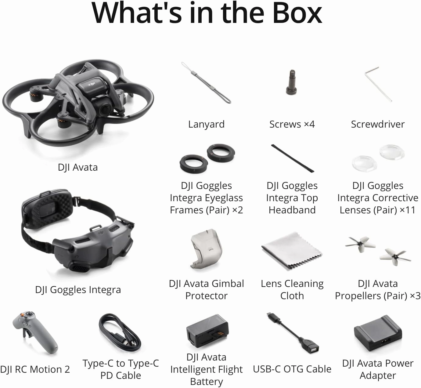 DJI Avata Explorer Combo