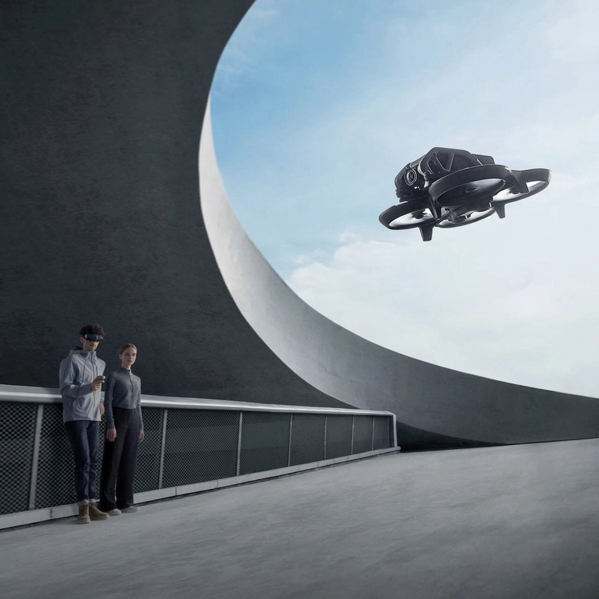 DJI Avata Fly Smart Combo with DJI FPV Goggles V2 and Motion Controller